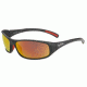 Bolle Crest Sunglasses, Matte Black Frame, TNS Fire Oleo AF Lens, Polarized, 11976