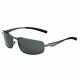 Bolle Everglades Single Vision Prescription Sunglasses, Shiny Gunmetal Frame-11789SV