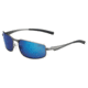 Bolle Everglades Single Vision Prescription Sunglasses, Matte Metallic Gunmetal Frame-11788SV