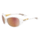 Bolle Grace Sunglasses,Shiny White Frame,Rose Gold Lens,11951