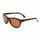 Bolle Greta Sunglasses - Women's, Shiny Tortoise Frame, Polarized A-14 Oleo AR Lens, 11761