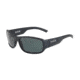 Bolle Heron Single Vision Prescription Sunglasses, Matte Black Frame, 12379SV