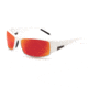 Bolle King Sun glasses, Shiny White Frame, Polarized TNS Fire Lens 11437