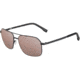 Bolle Navis Sunglasses, Matte Cool Gray, Phantom Brown Gun 12582