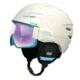 Bolle Osmoz Helmet, Soft White and Blue with Aurora Lens, 58-61cm 30639