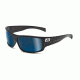 Bolle Phantom Sun Glass, Satin Black Frame, Polarized Offshore Blue Lens, 11370