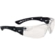 Bolle Rush+ Safety Glasses, Matte Black Frame, Clear BSSI Lens, PSSRUSP064B