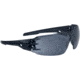 Bolle Silex+ Safety Glasses, Matte Black Frame, Smoke BSSI Lens, PSSSILP443B