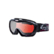 Bolle Simmer Women's Ski Goggles, Black Flower Frame, Vermillon Gun Lens 20685