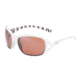 Bolle Solden Single Vision Prescription Sunglasses, Shiny White / Bamboo Frame-11756SV