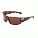 Bolle Tetra Sunglass, Dark Tortoise Frame, Polarized A-14 Lens, 11363