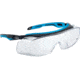 Bolle Tryon OTG Safety Glasses, Black Blue Frame, Clear Lens, 40306