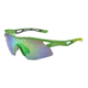 Bolle Vortex Single Vision Prescription Sunglasses, Green Edge Shiny Green Frame-11734SV