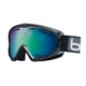 Bolle Y6 OTG Ski/Snowboard Goggles,Shiny Black Frame,Green Emerald Lens 21165