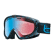 Bolle Y6 OTG Ski/Snowboard Goggles - Black and Blue Waves Frame and Modulator Vermillon Blue Photochromic Lens 20970