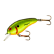 Bomber Flat A Crankbait, 2-1/2in, 3/8oz, Black/Chartreuse, B02FAFYBS