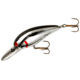 Bomber Model 7A Crankbait, 2 5/8in, 1/2oz, Chrome/Black Back, B07AMB