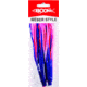 Boone 05633 Tuna Tail Weber Style Skirt 2 Pk, Blue/Pink/White, 5 1/2&quot;, 5633