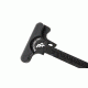 Bootleg Inc AR-15 Charging Handle, Standard, Logo Lasered, Retail Packaging, Black, BP-CH