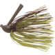 Booyah Baby Boo Jig, 5/16 oz, Sinking, 3D Watermelon Red, BYBBJ5608