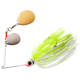 Booyah Blade Single Colorado Spinnerbait, 1/2oz, White/Chartreuse, BYBC12616