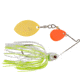Booyah Covert Finesse Spinnerbait, Gold Oklahoma Orange Colorado Blade, 1/2oz, 4in, Wt Chtslvsc/Prcht, BYCVF12OCGOK729