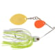 Booyah Covert Finesse Spinnerbait, Gold Oklahoma Orange Colorado Blade, 1/2oz, 4in, Wt Chtslvsc/Prcht, BYCVF12OCGOK729