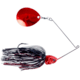 Booyah J.C. Covert Spinnerbait, 3/4oz, Red Black Night Time, BYCVS34RBC732