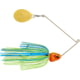 Booyah J.C. Covert Series Single Colorado Spinnerbait Fishing Hook, 1/2oz, 1 Piece, Blue/Chartreuse/Orange, BYCVS12GC725O