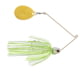 Booyah J.C. Covert Series Single Colorado Spinnerbait Fishing Hook, 1/2oz, 1 Piece, White/Chartreuse/Silver, BYCVS12G5C729
