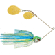 Booyah J.C. Covert Spinnerbait, 1/2oz, G/G Col Wt/Chart/Blue, BYCVS12GGC730