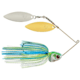 Booyah J.C. Covert Spinnerbait, 1oz, G/N Will Wt/Chart/Blue, BYCVS1GNW730