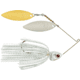 Booyah J.C. Covert Spinnerbait, 3/4oz, N/G Will Wt Slvsc/Prl Hd, BYCVS34NGW728