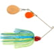 Booyah J.C. Covert Series Double Colorado Spinnerbait Fishing Hook, 3/8oz, 1 Piece, Blue/Chart-Red Head-Copper/Orange, BYCVS38OCC725