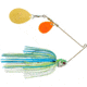 Booyah J.C. Covert Spinnerbait, 3/8oz, Org/G Col Wt/Chart/Blue, BYCVS38OGC730