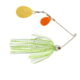 Booyah J.C. Covert Series Double Colorado Spinnerbait Fishing Hook, 3/8oz, 1 Piece, White/Chart/Silver Scl-Orange, BYCVS38OGC729
