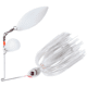 Booyah Glow Blade Spinnerbait, 1/2oz, Snow White, BYGBT12615