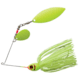 Booyah Glow Blade Willow Spinnerbait, 1/2oz, Chartreuse, BYGBW12617