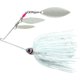 Booyah Mini Shad Spinnerbait,  3/16oz, Chrome/Pearl Shiner, BYMS36609