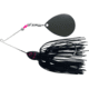 Booyah Moon Talker Spinnerbait, 3/4oz, Black/Silver Flake C, BYMT34601
