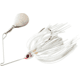 Booyah Blade Single Colorado Spinnerbait, 3/8oz, Snow White, BYBC38615