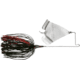 Booyah Squelcher Spinnerbait, 5.6 in, 3/8oz, Black, BYSQ38608