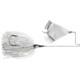 Booyah Squelcher Spinnerbait, 5.6 in, 3/8oz, Silver White, BYSQ38734
