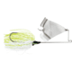 Booyah Squelcher Spinnerbait, 5.6 in, 1/2oz, White, BYSQ12735