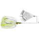 Booyah Squelcher Spinnerbait, 5.6 in, 3/8oz, White Chartreuse, BYSQ38735
