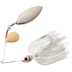 Booyah Tandem Blade Spinnerbait, 3/8oz, Satin Silver Glimmer, BYBT38636