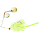 Booyah Tux &amp; Tails Spinnerbait, 3/8oz, Chart/White Gold, BYTCC38672