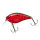 Booyah XCS2 Squarebill Crankbait, 2 5/16in, 5/8oz, 2 Hooks 0-3 Crank Depth, Rayburn Red, BYXCS201