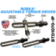 Borka Tools Standard Configuation Adjustable Torque Driver Kit w/ Emergency Cleaning Rod Rod Set