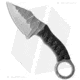 Borka Tools SRambit Katana Style Wrap 3 Fixed Blade Knife, 3.00in, Bohler M390 Stainless Steel, Clip Point Blade, Cord, Black Handle, Black/Gray, 7.375 inch, BHQ-32007